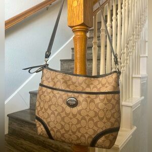 WOW! Coach Signature C’s Purse W/Free Dust Bag Cost $229 New